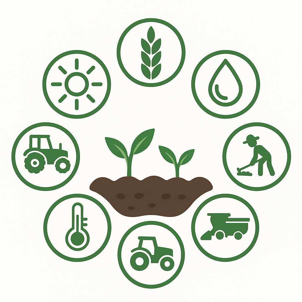 الارشاد الزراعي والزيارات الاشرافية الميدانية للمزارع